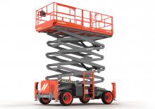 Plataformas de tijeras de ruedas Skyjack SJ9233RT