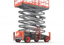 Plataformas de tijeras de ruedas Skyjack SJ9664RT 