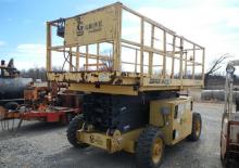 Plataformas de tijeras de ruedas Grove-Manlift SM 3884 XT
