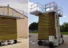 Plataformas de tijeras de ruedas Lift-A-Loft SPWAPX12- SPL 