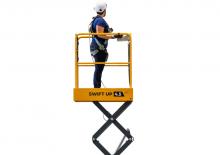 Plataformas de tijeras de ruedas Haulotte Swift Up 4.5 SP
