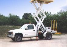 Plataformas de tijeras de ruedas Lift-A-Loft TMP-25 