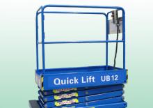 Plataformas de tijeras de ruedas AHI UB12