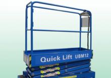 Plataformas de tijeras de ruedas AHI UBM12