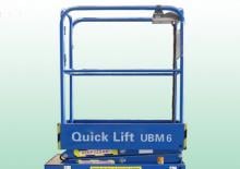 Plataformas de tijeras de ruedas AHI UBM6
