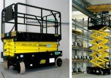 Plataformas de tijeras de ruedas AIRO X 6 EN