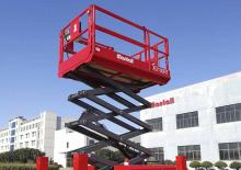 Plataformas de tijeras de ruedas Mantall XD-100RT 