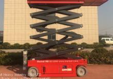 Plataformas de tijeras de ruedas Mantall XE120W
