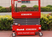 Plataformas de tijeras de ruedas Mantall XEM60MINI