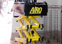 Plataformas de tijeras de ruedas AIRO XP5 E DUAL