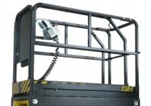 Plataformas de tijeras de ruedas AIRO XS8 E Wind