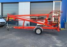 Plataformas elevadoras articuladas sobre camión Sky-High 1200