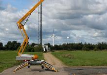 Plataformas elevadoras articuladas sobre camión OMMELIFT 1550 EX