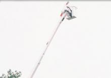 Plataformas elevadoras articuladas remolcables Altec A65