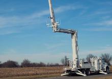Plataformas elevadoras articuladas remolcables Altec AA50-E80