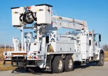 Plataformas elevadoras articuladas remolcables Altec AN50EOC-E80
