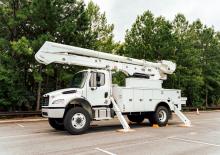 Plataformas elevadoras articuladas remolcables Altec AN55-OC+