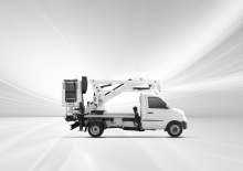 Plataformas elevadoras articuladas remolcables France Elévateur ATL 15