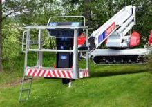 Plataformas elevadoras articuladas remolcables Hematec Dino 220 XTM