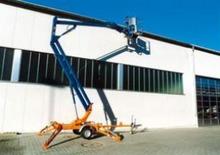 Plataformas elevadoras articuladas sobre camión Bison-Palfinger GK 12