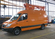 Plataformas elevadoras articuladas remolcables Blumenbecker - Hubmeister® HM 13 KA