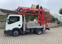 Plataformas elevadoras articuladas sobre camión Inreka IP 11-3