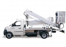 Plataformas elevadoras articuladas remolcables Multitel MXE 170