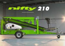 Plataformas elevadoras articuladas sobre camión Niftylift Nifty 210