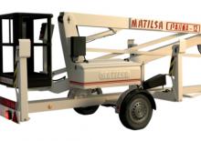 Plataformas elevadoras articuladas remolcables Matilsa Parma 12
