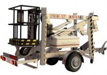 Plataformas elevadoras articuladas remolcables Matilsa Parma 12 T