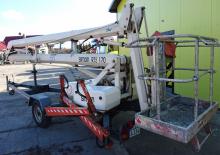 Plataformas elevadoras articuladas sobre camión Simon RTS 170