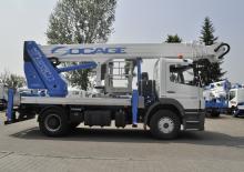 Plataformas elevadoras articuladas remolcables Socage Sioux 56/30
