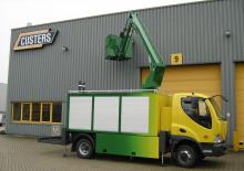 Plataformas elevadoras articuladas remolcables Custers Taurus 265-14H