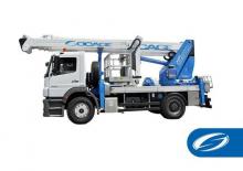 Plataformas elevadoras articuladas remolcables Socage TJ 35