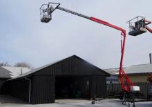 Plataformas elevadoras articuladas sobre camión Herkules - Lift TK 15