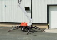 Plataformas elevadoras articuladas sobre camión Snorkel TL49J