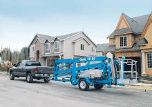 Plataformas elevadoras articuladas sobre camión Genie TZ™-50