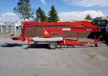 Plataformas elevadoras articuladas sobre camión TEUPEN UL 14 L