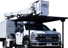 Plataformas elevadoras articuladas remolcables Versalift VST-55-I