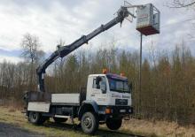Plataformas elevadoras articuladas remolcables WUMAG WG 120