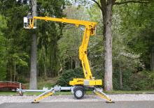 Plataformas elevadoras articuladas sobre camión OMMELIFT 1500 EXB