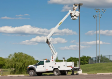 Plataformas elevadoras articuladas sobre camión Palfinger ETC 37 IH