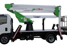 Plataformas elevadoras articuladas sobre camión Comet Eurosky 22-2-10 HQ JIB