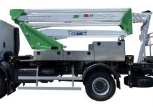 Plataformas elevadoras articuladas sobre camión Comet Eurosky 31-2-17 HQ JIB
