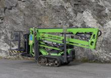 Plataformas elevadoras articuladas sobre camión HS-Tecno Leguan 160 TR