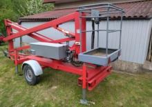 Plataformas elevadoras articuladas sobre camión Priestman Skyman 13/43