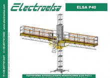 Plataformas elevadoras de mástil Electroelsa ELSA P40