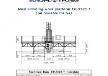 Plataformas elevadoras de mástil Electroelsa EP-3125T