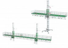 Plataformas elevadoras de mástil Jaso GP40