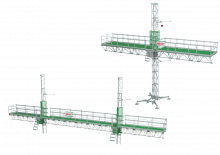 Plataformas elevadoras de mástil Jaso GPI40